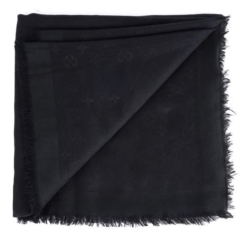 louis vuitton m71376 echarpe reykjavik noir|Louis Vuitton scarf.